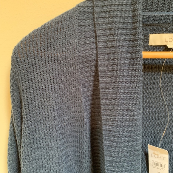 Loft Navy Cardigan - NWT - Picture 2 of 3